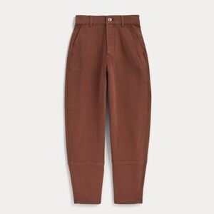 Everlane utility barrel pant rosewood size 6 NWT